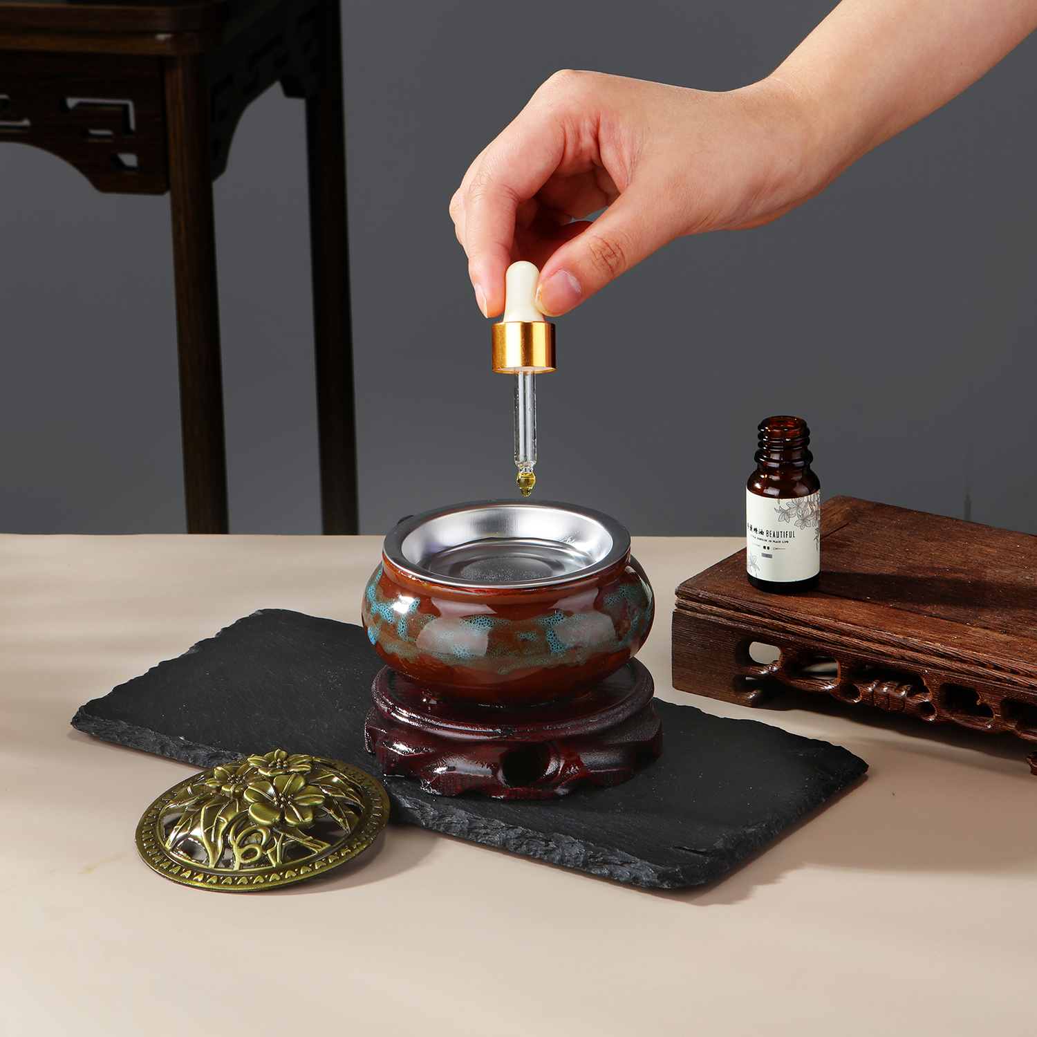 220V Electronic Incense Burner - Ceramic Oil Burner recension och pris