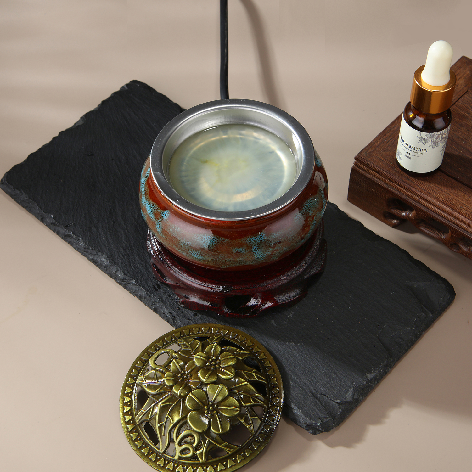 220V Electronic Incense Burner - Ceramic Oil Burner recension och pris