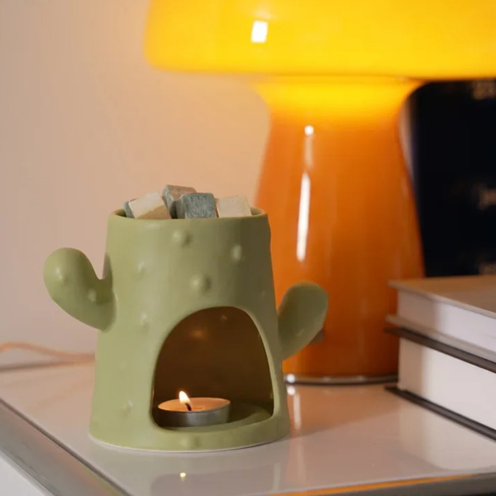 Cactus Ceramic Aromatherapy St - Ceramic Oil Burner recension och pris