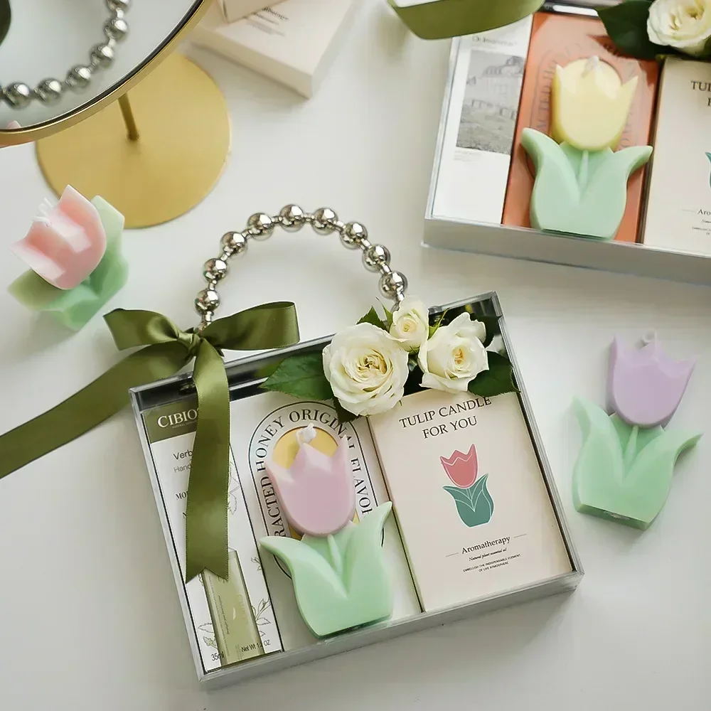 Exquisite Tulip-Fragrance Cand - Home Fragrance Scented Candle recension och pris
