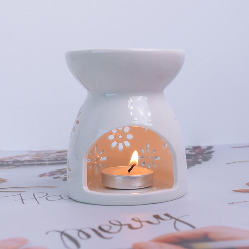 Essential Oil Burner with Spoo - Ceramic Oil Burner recension och pris