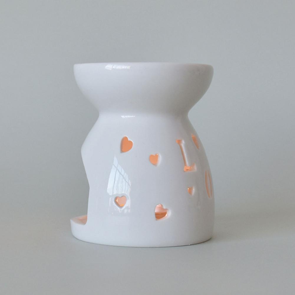 Essential Oil Burner with Spoo - Ceramic Oil Burner recension och pris