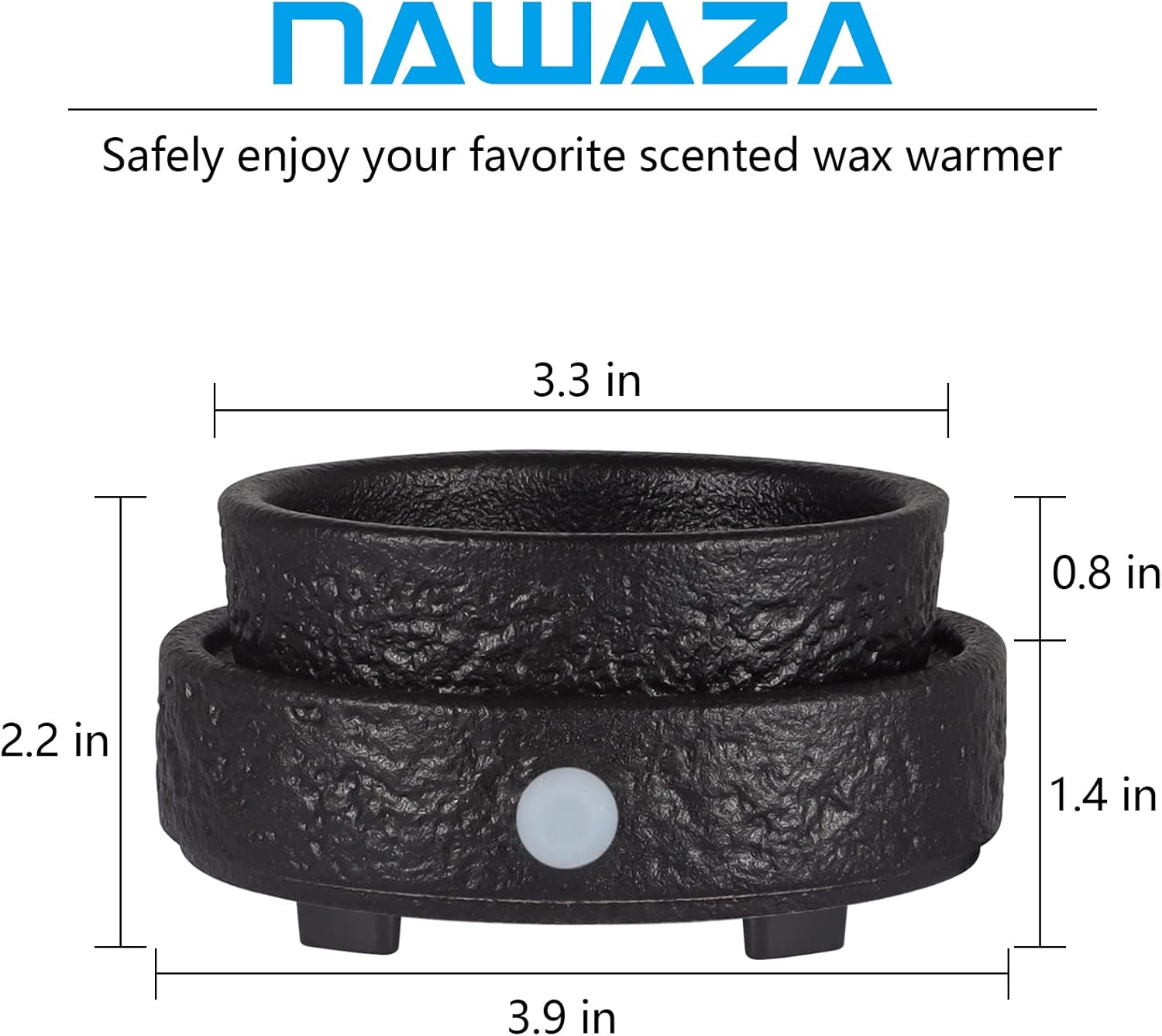 Ceramic Wax Melt Warmer, 3-in- - Home Fragrance Us recension och pris
