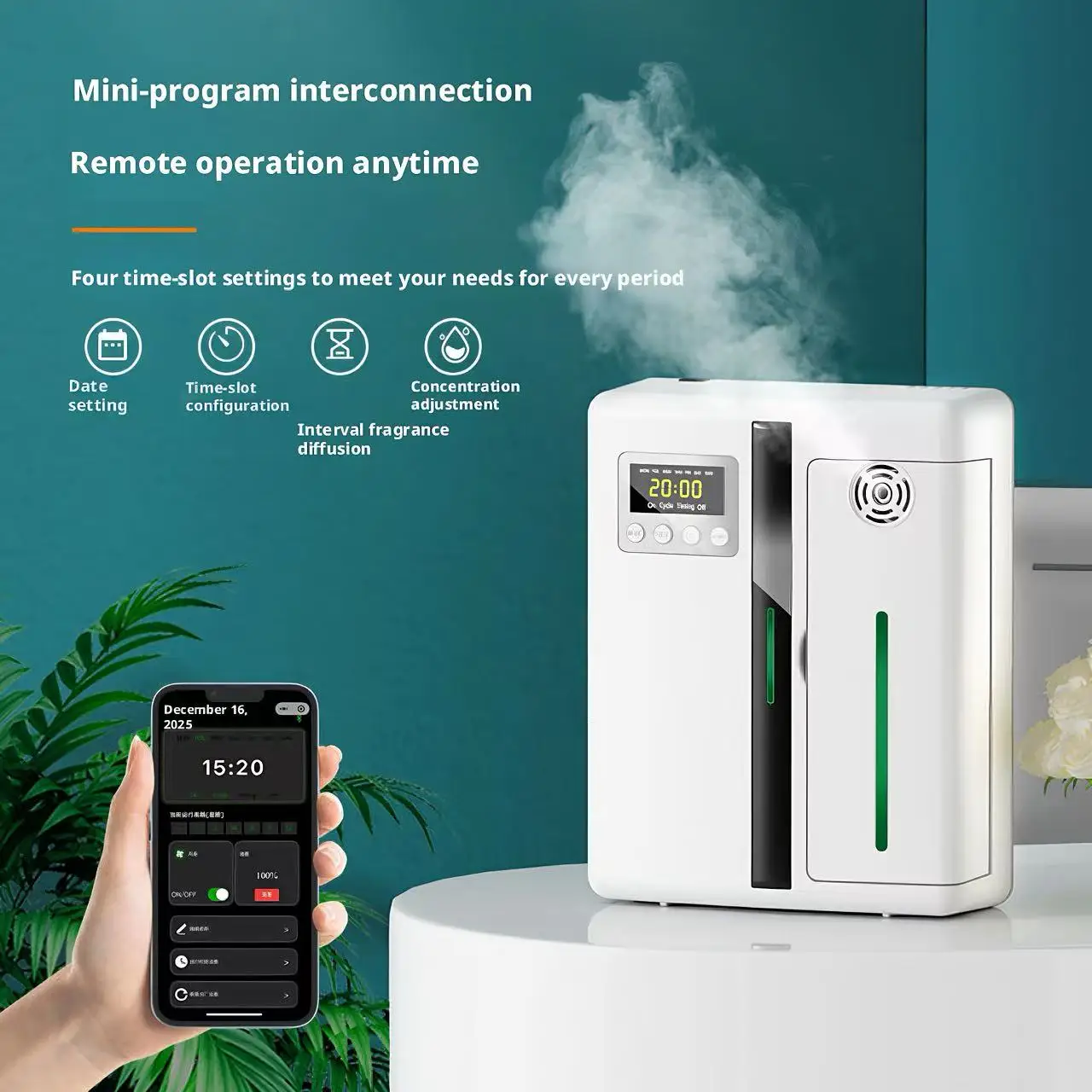 Smart Aroma Diffuser Home Comm - Home Fragrance Tool recension och pris
