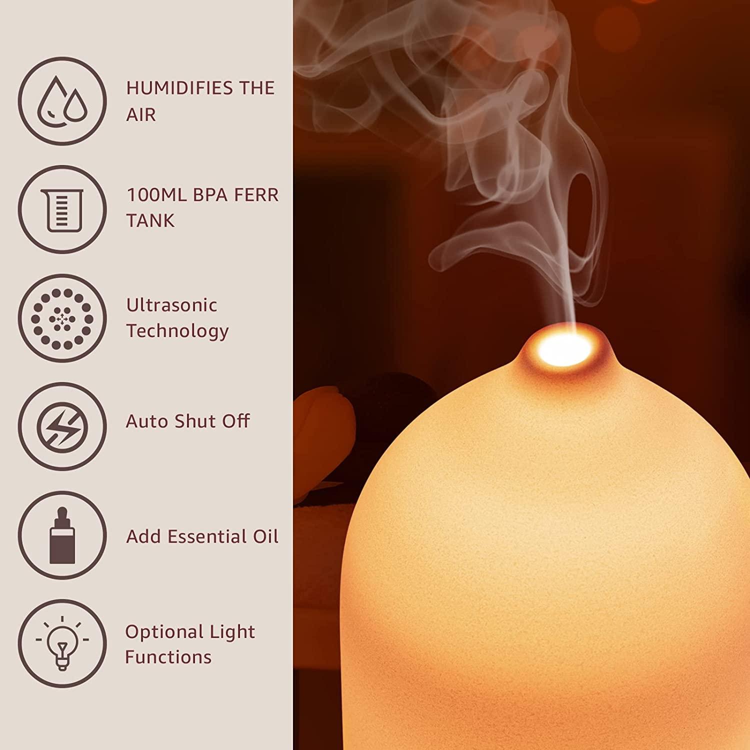 100ml Ceramic Essential Oil Di - Ceramic Oil Burner recension och pris