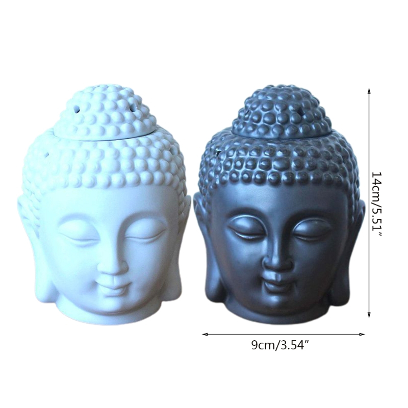 Ceramic Buddha Head Aromatic O - Ceramic Oil Burner recension och pris