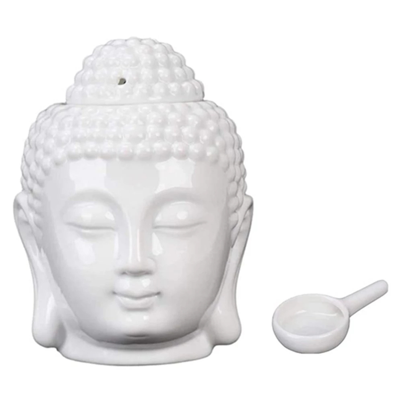 Ceramic Buddha Head Aromatic O - Ceramic Oil Burner recension och pris