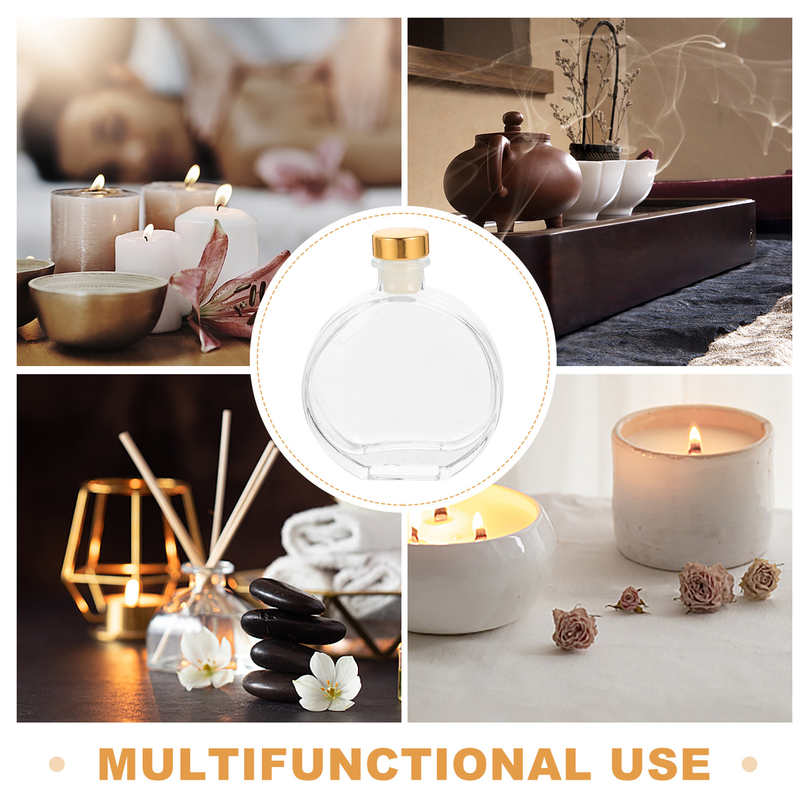 3Pcs Glass Aromatherapy Diffus - Home Fragrance Us recension och pris