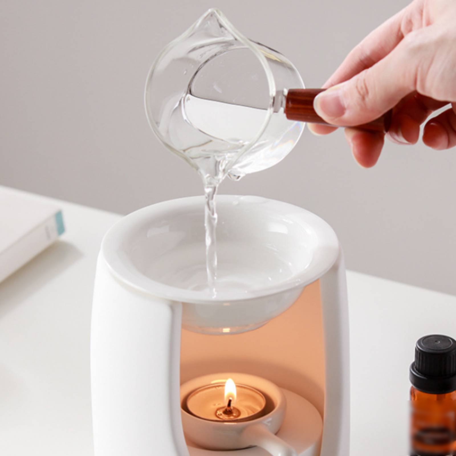 Aroma Lamp Easy to Use Ceramic - Ceramic Oil Burner recension och pris