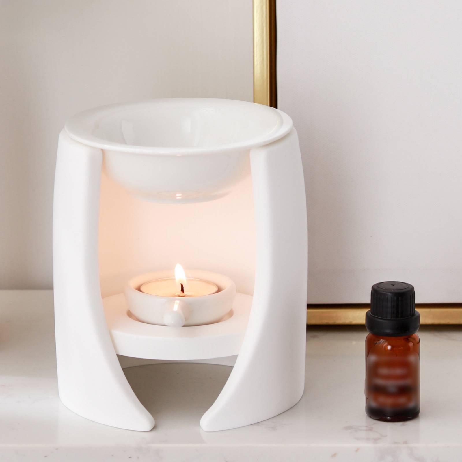 Aroma Lamp Easy to Use Ceramic - Ceramic Oil Burner recension och pris