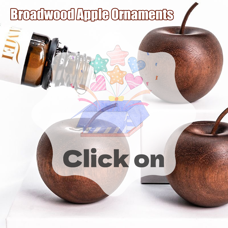 1PCS Of Wooden Apple Shaped Es - Home Fragrance Us recension och pris