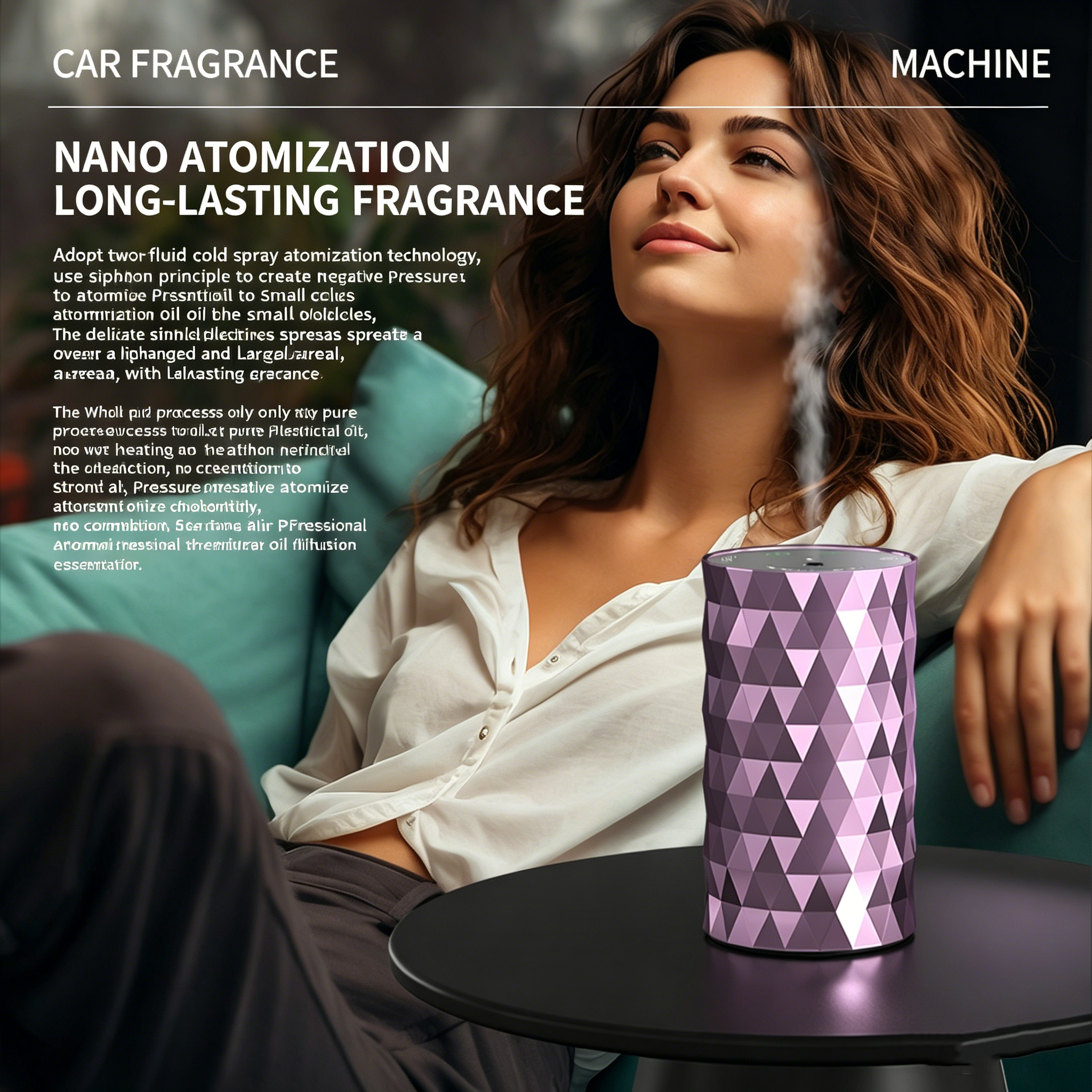 Waterless Essential Oil Diffus - Home Fragrance Tool recension och pris