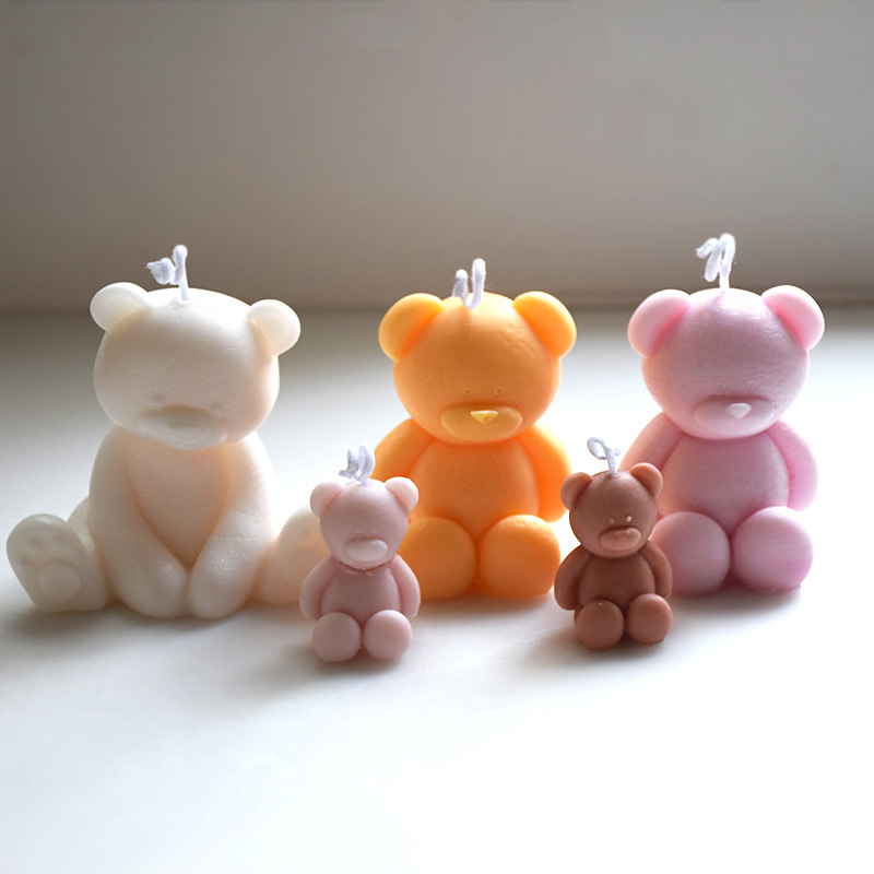 3D hanging bear mold baking ca - Home Fragrance Scented Candle recension och pris