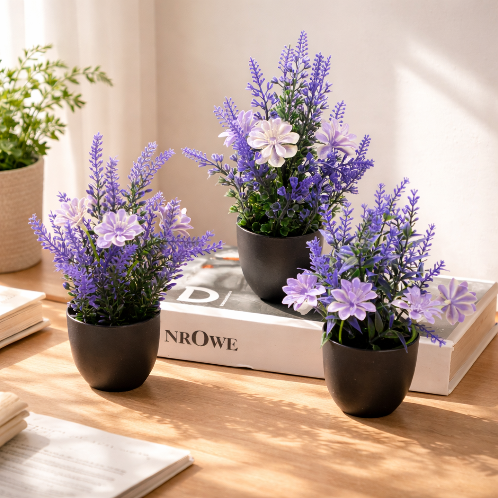 Small Artificial Lavender Pott - Potpourri Dried Flower recension och pris