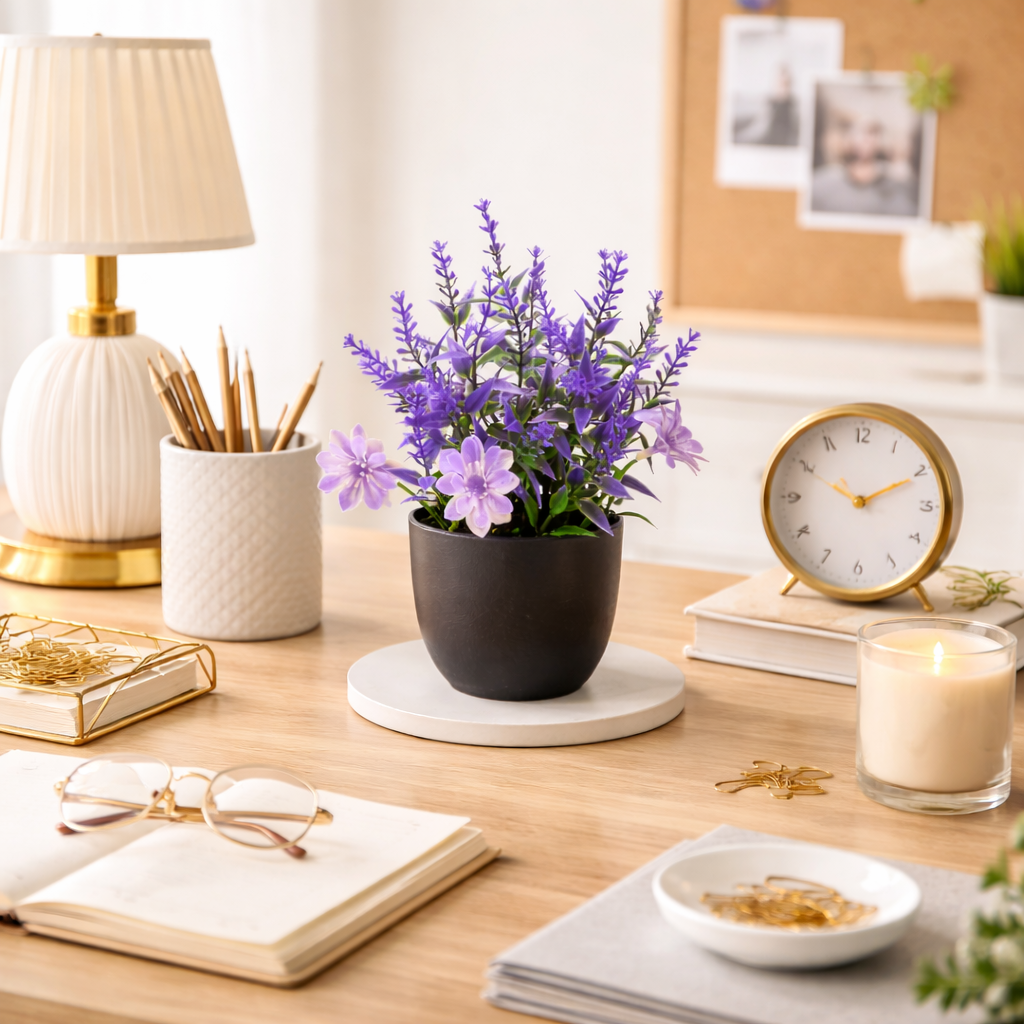 Small Artificial Lavender Pott - Potpourri Dried Flower recension och pris